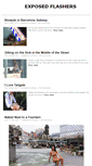 Mobile Screenshot of exposedflashers.com
